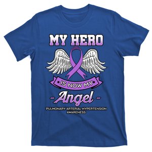 My Hero Is Now My Angel Pulmonary Hypertension Awareness Gift T-Shirt