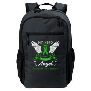 My Hero Is Now My Angel Gallbladder Cancer Awareness Month Gift Daily Commute Backpack