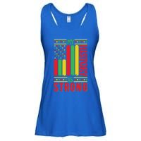 My History Is Strong Black History Month Juneteenth Gift Ladies Essential Flowy Tank