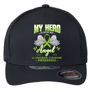 My Hero Is Now My Angel Li–fraui Syndrome Awareness Sbla Gift Flexfit Unipanel Trucker Cap