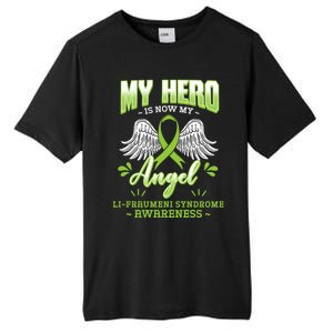 My Hero Is Now My Angel Li–fraui Syndrome Awareness Sbla Gift Tall Fusion ChromaSoft Performance T-Shirt