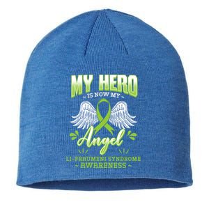 My Hero Is Now My Angel Li–fraui Syndrome Awareness Sbla Gift Sustainable Beanie