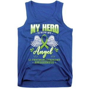 My Hero Is Now My Angel Li–fraui Syndrome Awareness Sbla Gift Tank Top