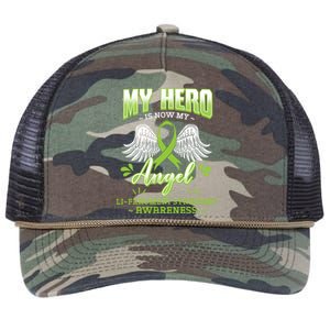 My Hero Is Now My Angel Li–fraui Syndrome Awareness Sbla Gift Retro Rope Trucker Hat Cap