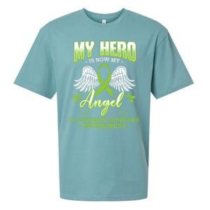 My Hero Is Now My Angel Li–fraui Syndrome Awareness Sbla Gift Sueded Cloud Jersey T-Shirt