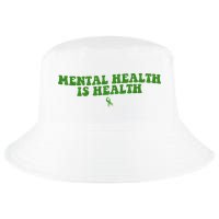 Mental Health Is Health Awareness Ribbon Cool Comfort Performance Bucket Hat
