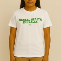 Mental Health Is Health Awareness Ribbon T-Shirt