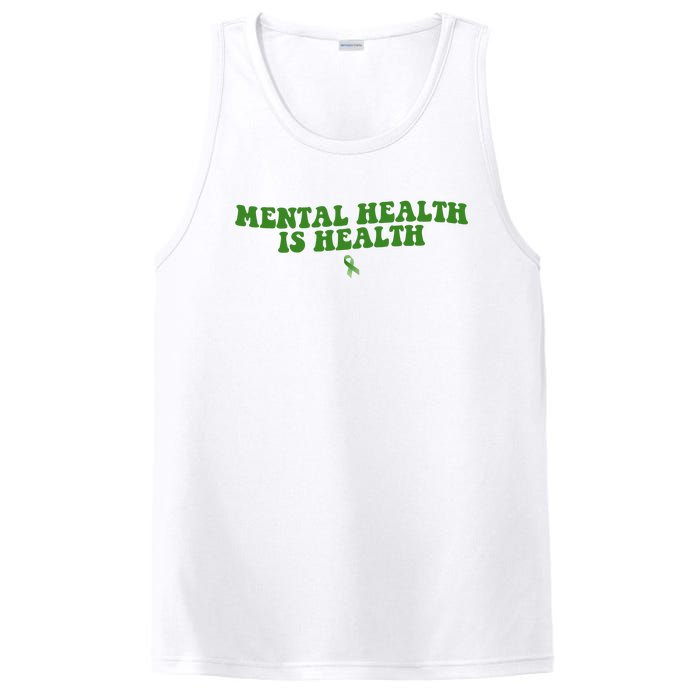 Mental Health Is Health Awareness Ribbon PosiCharge Competitor Tank