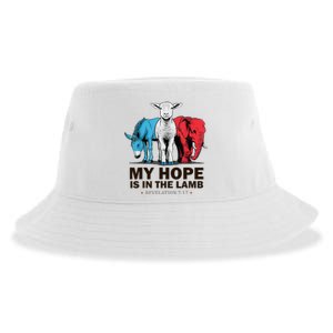 My Hope Is In The Lamb Sustainable Bucket Hat