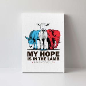 My Hope Is In The Lamb Canvas