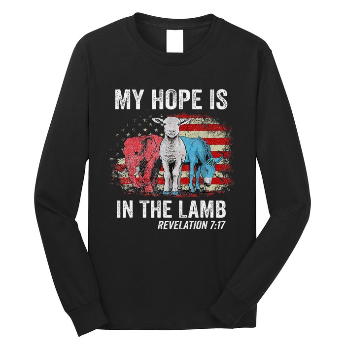 My Hope Is In The Lamb Long Sleeve Shirt