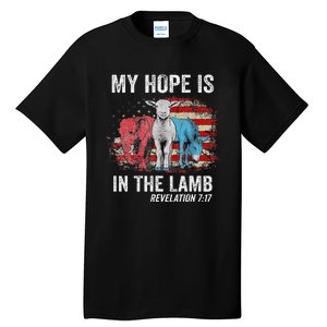 My Hope Is In The Lamb Tall T-Shirt