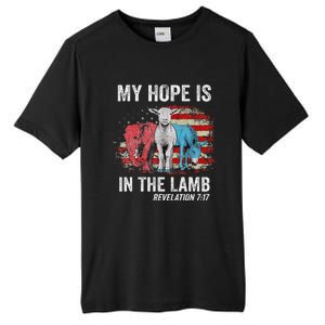 My Hope Is In The Lamb Tall Fusion ChromaSoft Performance T-Shirt