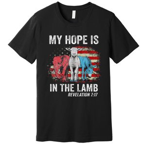 My Hope Is In The Lamb Premium T-Shirt