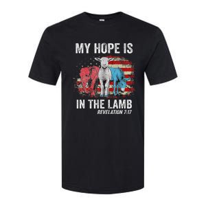 My Hope Is In The Lamb Softstyle CVC T-Shirt