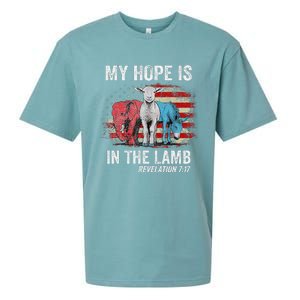 My Hope Is In The Lamb Sueded Cloud Jersey T-Shirt