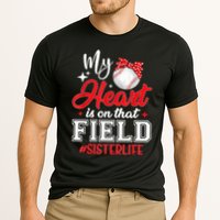 My Heart Is On That Field Baseball Sister Cooling Performance Crew T-Shirt