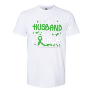 My Husband Is A Warrior Lymphoma Cancer Softstyle CVC T-Shirt