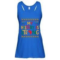 My History Is Strong Future Black History Maker Student Great Gift Ladies Essential Flowy Tank