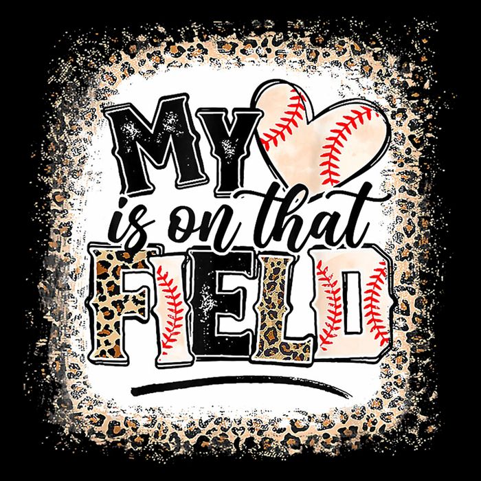 My Heart Is On That Field Baseball Drawstring Bag
