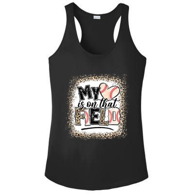My Heart Is On That Field Baseball Ladies PosiCharge Competitor Racerback Tank