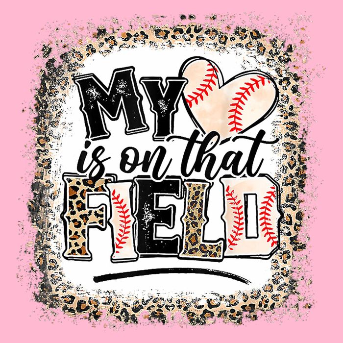 My Heart Is On That Field Baseball Doggie Tank