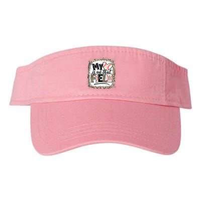 My Heart Is On That Field Baseball Visor
