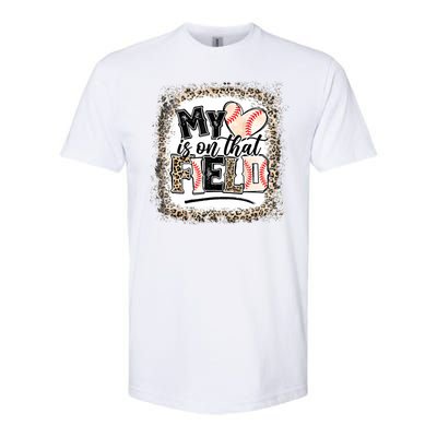 My Heart Is On That Field Baseball Softstyle® CVC T-Shirt