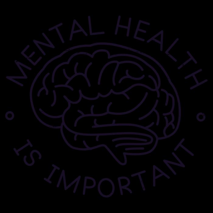 Mental Health Is Important Brain Mug
