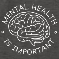 Mental Health Is Important Brain Vector Backpack