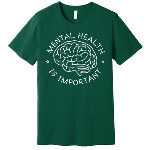 Mental Health Is Important Brain Premium T-Shirt