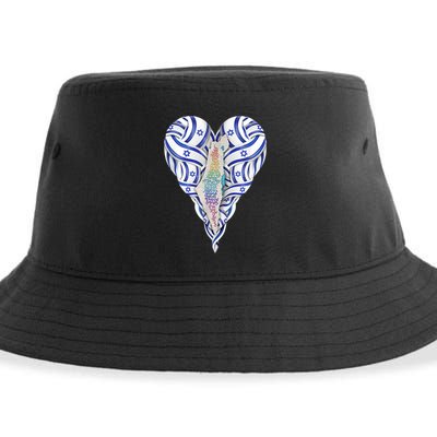 My Heart Is In Israel Jewish Israeli Flag Hatikvah Jerusalem Sustainable Bucket Hat