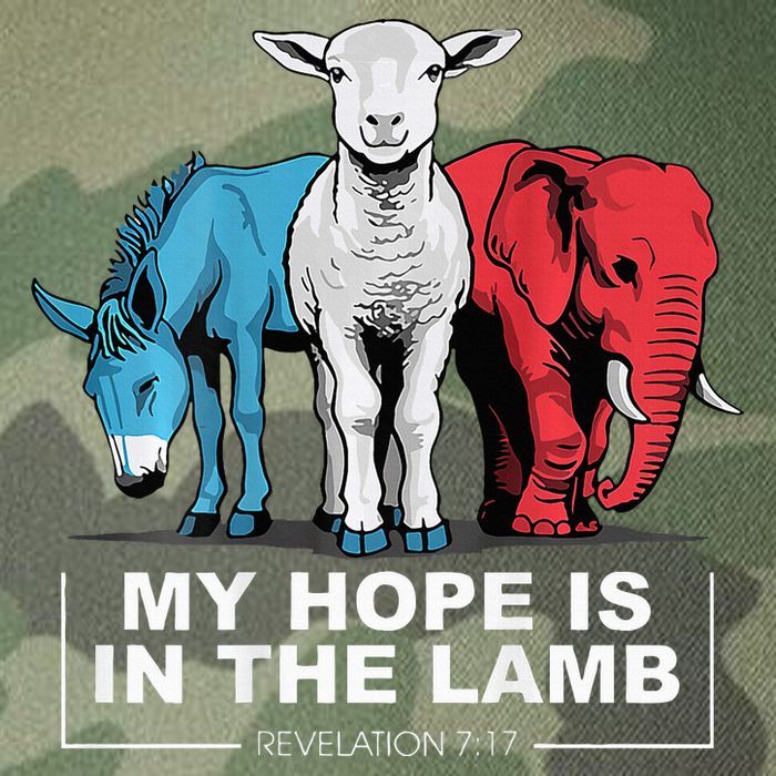 My Hope Is In The Lamb Legacy Tie Dye Trucker Hat