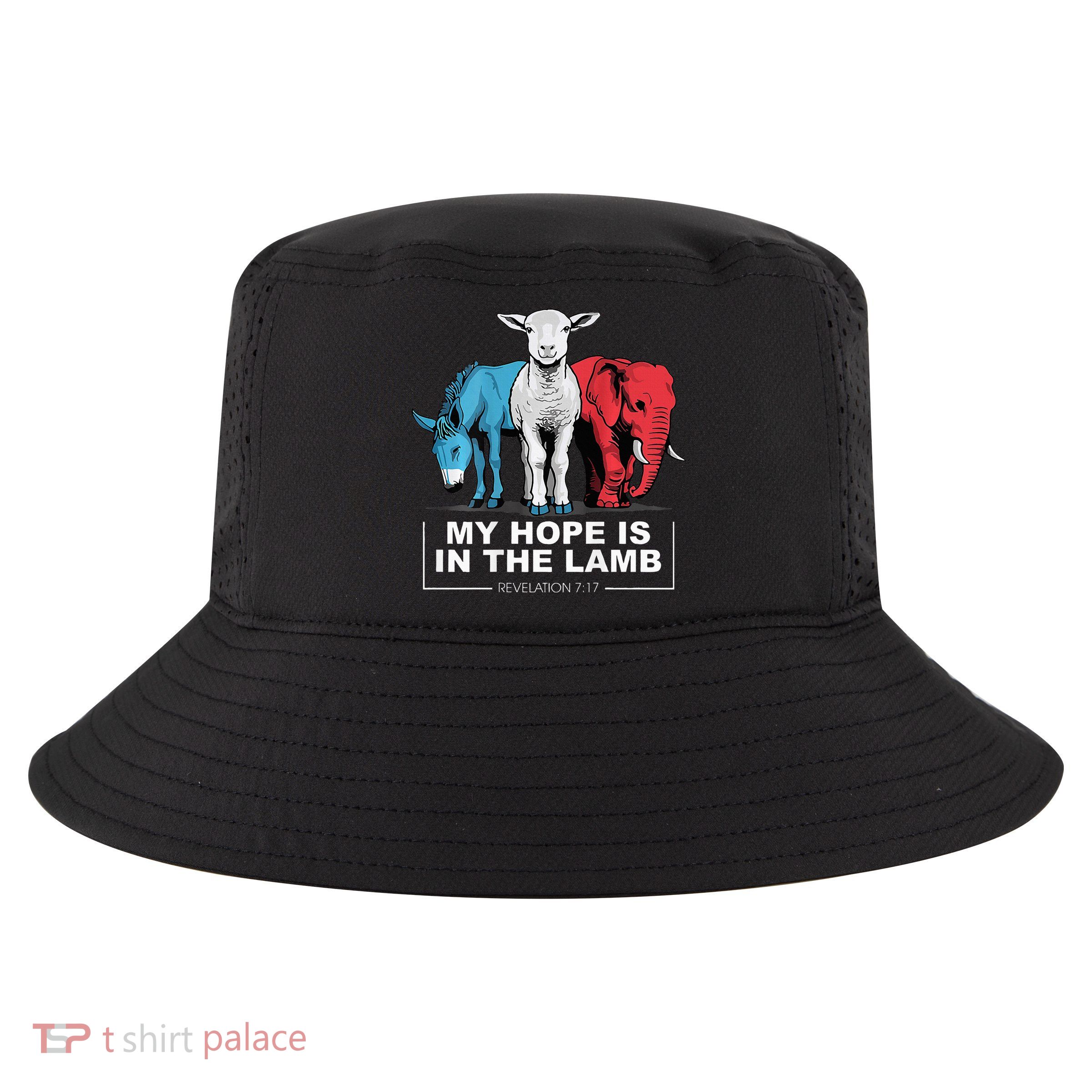 My Hope Is In The Lamb Cool Comfort Performance Bucket Hat
