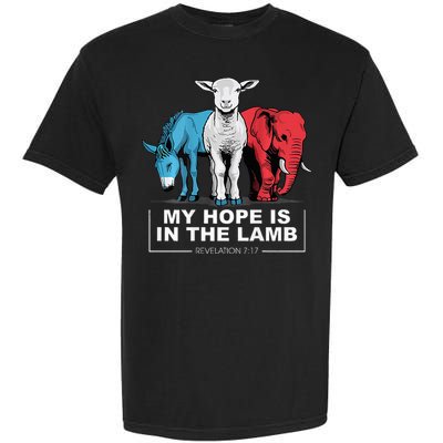 My Hope Is In The Lamb Garment-Dyed Heavyweight T-Shirt