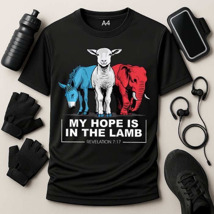 My Hope Is In The Lamb Performance Shirt