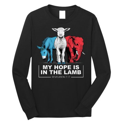 My Hope Is In The Lamb Long Sleeve Shirt