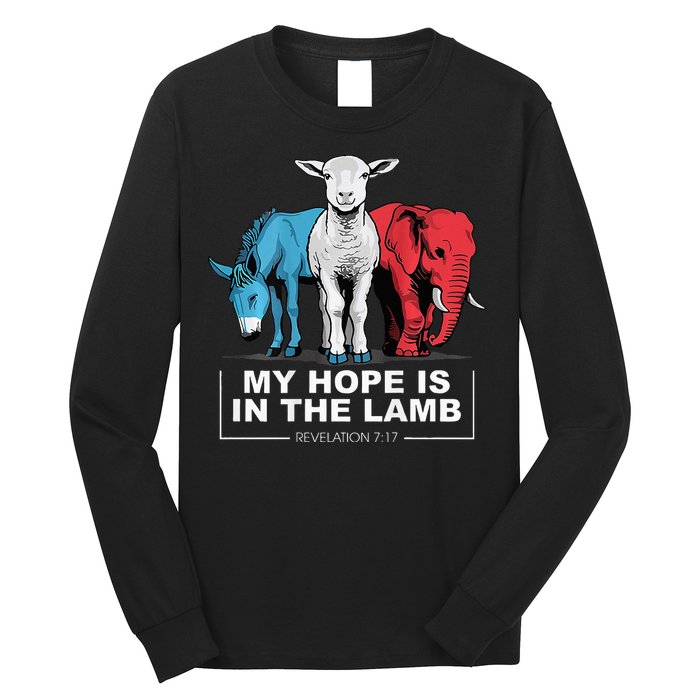 My Hope Is In The Lamb Long Sleeve Shirt