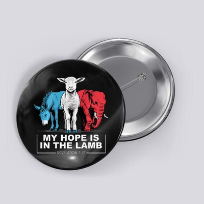 My Hope Is In The Lamb Button