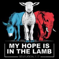My Hope Is In The Lamb Button