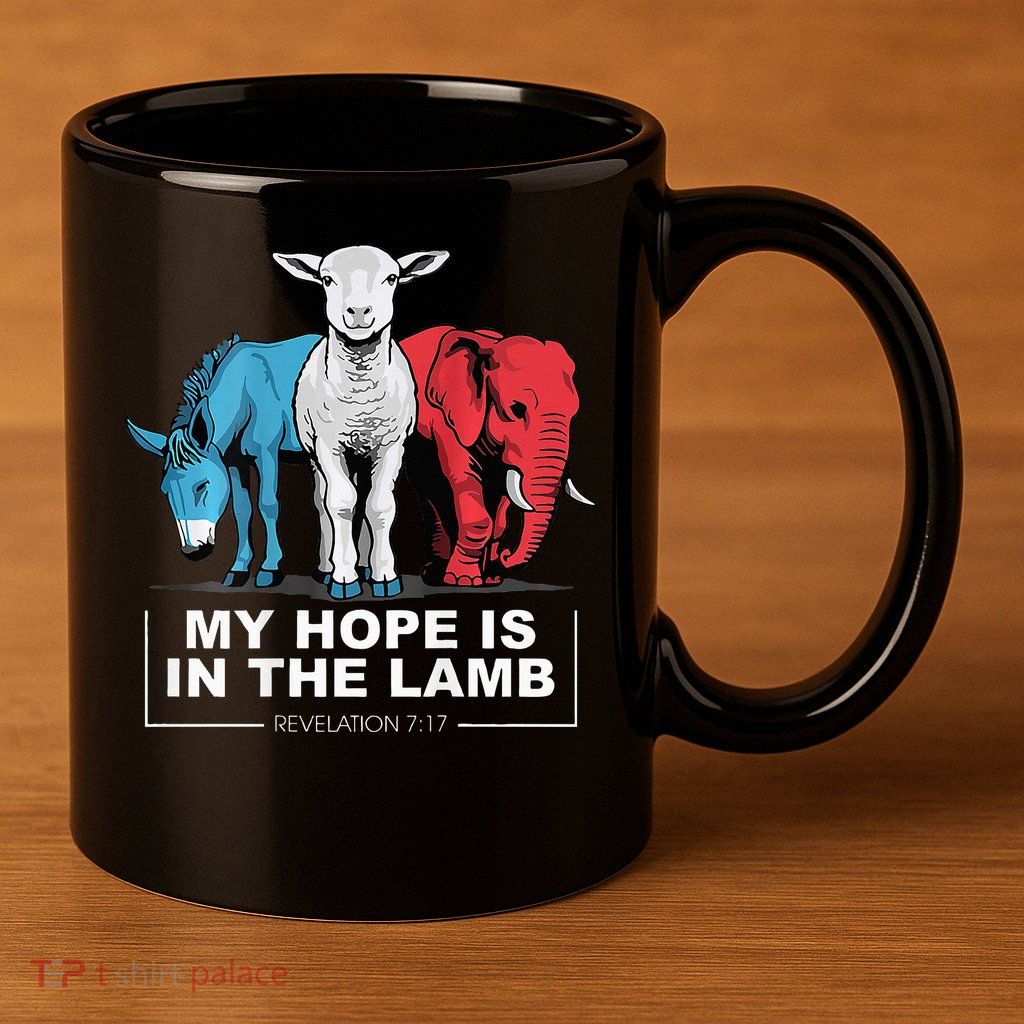 My Hope Is In The Lamb 11oz C Handle Ceramic Mug