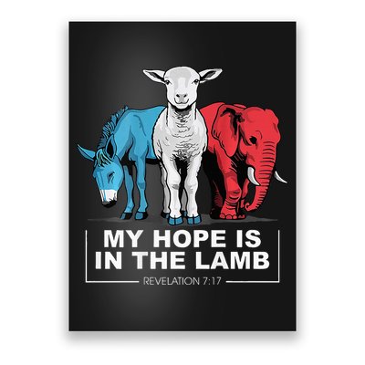 My Hope Is In The Lamb Poster