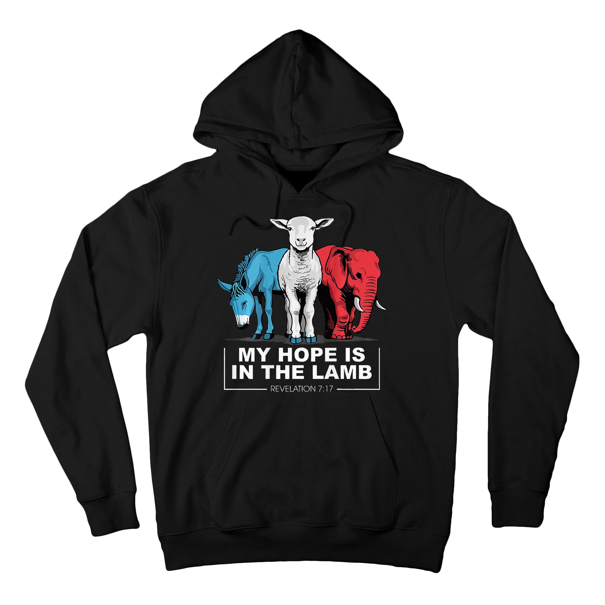 My Hope Is In The Lamb Tall Hoodie