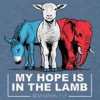 My Hope Is In The Lamb Garment-Dyed Sweatshirt