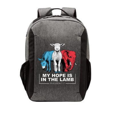 My Hope Is In The Lamb Vector Backpack