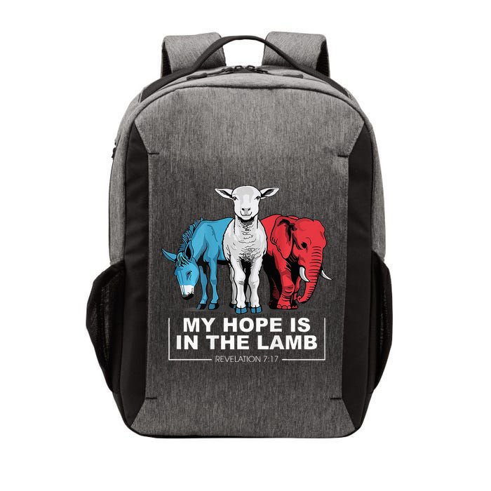 My Hope Is In The Lamb Vector Backpack