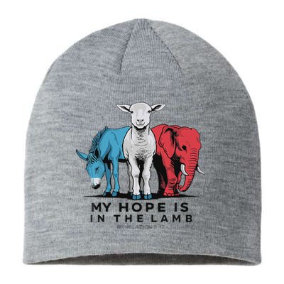 My Hope Is In The Lamb Sustainable Beanie