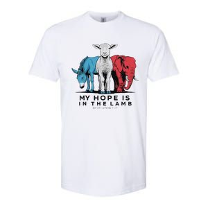 My Hope Is In The Lamb Softstyle CVC T-Shirt