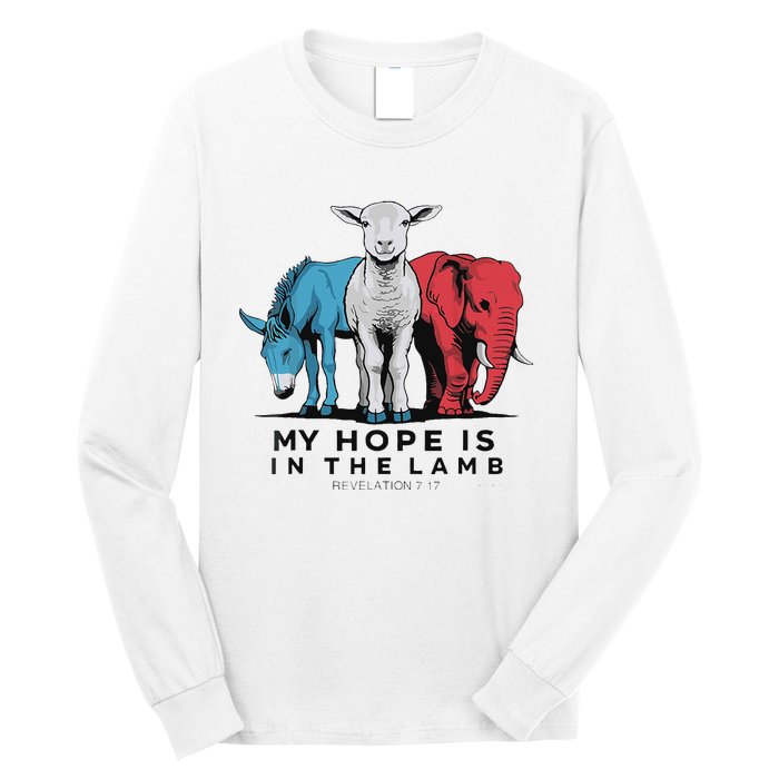 My Hope Is In The Lamb Long Sleeve Shirt