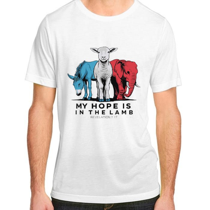 My Hope Is In The Lamb Adult ChromaSoft Performance T-Shirt